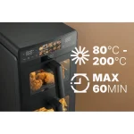 Promis Air Fryer με Διπλό Αποσπώμενο Κάδο 10lt Μαύρο FRP1560 - Image 7