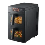 Promis Air Fryer με Διπλό Αποσπώμενο Κάδο 10lt Μαύρο FRP1560 - Image 8