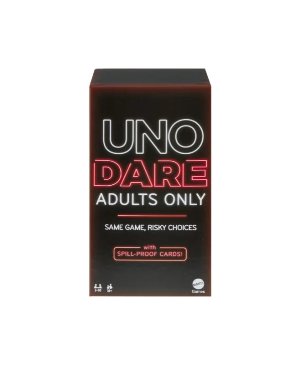 Επιτραπέζιο Παιχνίδι Uno Dare για 2-10 Παίκτες 18+ Ετών Mattel JNL31