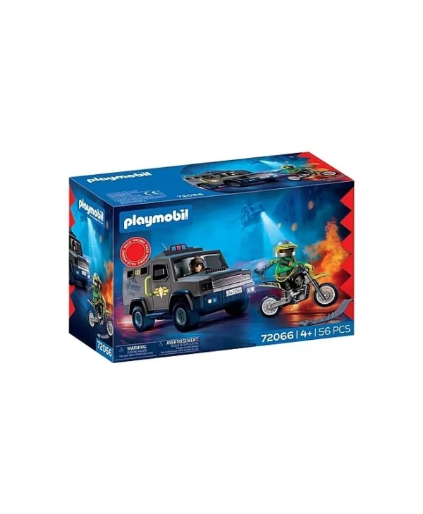 Playmobil Όχημα Ομάδας Ειδικών Αποστόλων για 4 ετών 72066