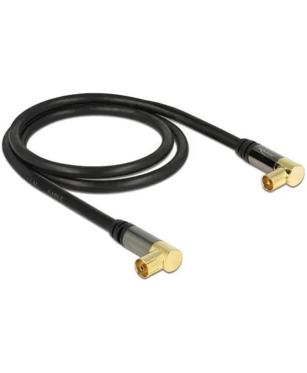 DeLock Antenna Cable Coax male - Coax female 1m (88781)
