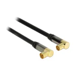 DeLock Antenna Cable Coax male - Coax female 1m (88781) - Image 2