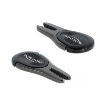 DeLock 4in1 Finger Ring Stand Κινητού Γκρι 20675