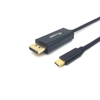 Equip USB 2.0 Cable USB-C male - DisplayPort Γκρι 1m 133426