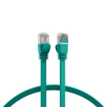 EFB Flat U/FTP (STP) Cat.6a (Gigabit) Καλώδιο Δικτύου Ethernet 0.5m Πράσινο K5545GN.0,5 - Image 2