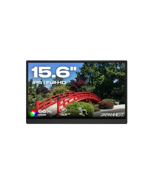 Japannext IPS HDR Φορητό Monitor 15.6" FHD 1920x1080 JN-MD-I156F-T-LE