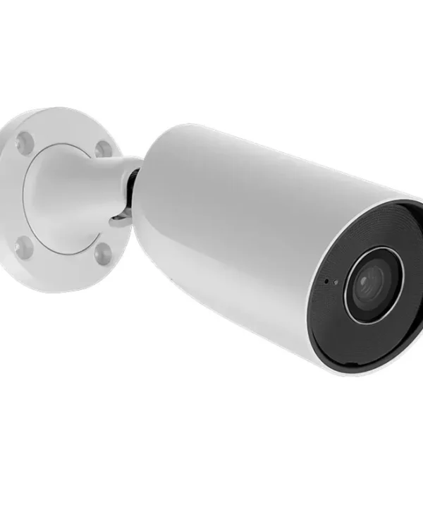 Ajax Systems Bulletcam IP Κάμερα Παρακολούθησης Wi-Fi Full HD+ 5MP Αδιάβροχη με Μικρόφωνο και Φακό 4mm 79029.217.WH1