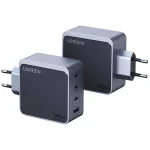 Ugreen Φορτιστής Χωρίς Καλώδιο GaN με Θύρα USB-A και 3 Θύρες USB-C 140W Power Delivery Γκρι (X570) 45575 - Image 12