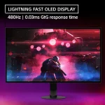 Sony Inzone M10S OLED HDR Gaming Monitor 26.5" QHD 2560x1440 480Hz με Χρόνο Απόκρισης 0.03ms GTG SDM27Q10SB.CEI - Image 3