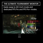 Sony Inzone M10S OLED HDR Gaming Monitor 26.5" QHD 2560x1440 480Hz με Χρόνο Απόκρισης 0.03ms GTG SDM27Q10SB.CEI - Image 5