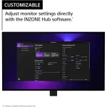 Sony Inzone M10S OLED HDR Gaming Monitor 26.5" QHD 2560x1440 480Hz με Χρόνο Απόκρισης 0.03ms GTG SDM27Q10SB.CEI - Image 7