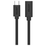 Unitek USB 3.2 Cable USB-C male - USB-C female 100W PD Μαύρο 0.5m C14086BK - Image 3