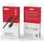Unitek USB 3.2 Cable USB-C male - USB-C female 100W PD Μαύρο 0.5m C14086BK - Image 4