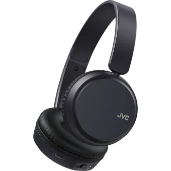 JVC HAS-36WAU Ασύρματα / Ενσύρματα On Ear Ακουστικά με 35 ώρες Λειτουργίας Μπλε