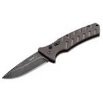 Boker Plus Strike Droppoint Σουγιάς Αυτόματος Καφέ σε Θήκη 01BO424