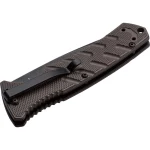 Boker Plus Strike Droppoint Σουγιάς Αυτόματος Καφέ σε Θήκη 01BO424 - Image 3