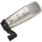 Behringer C-1U Πυκνωτικό Μικρόφωνο USB Shock Mounted για Φωνητικά σε Ασημί Χρώμα 27000166 - Image 2