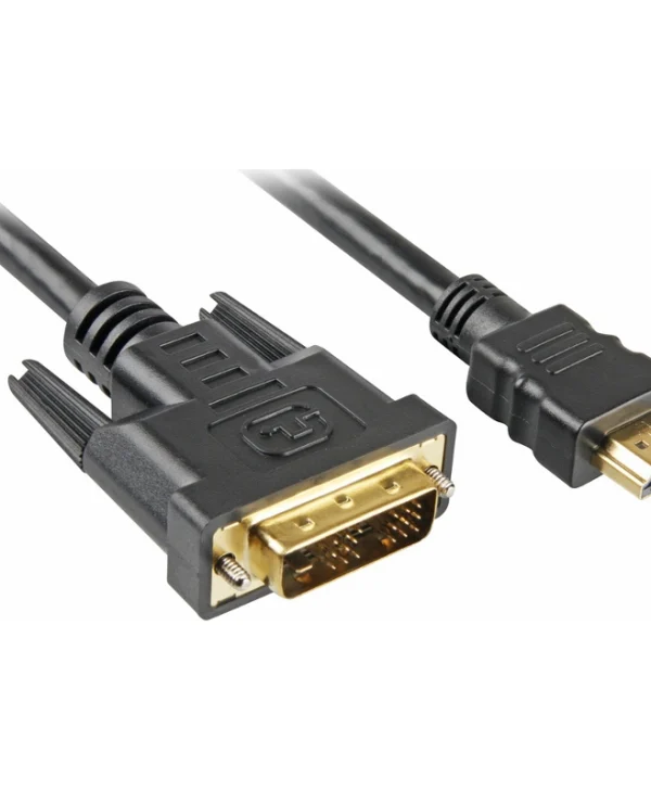Sharkoon Cable DVI-D male - HDMI male 1m (4044951017324)