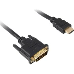 Sharkoon Cable DVI-D male - HDMI male 1m (4044951017324) - Image 2