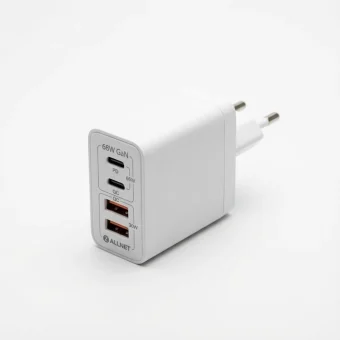 Allnet Τροφοδοσία 1τμχ PSU-GaNPD-USB-2A2C-68W