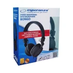 Esperanza Bongo EH212 Ενσύρματα On Ear Ακουστικά Μαύρα EH212K - Image 9