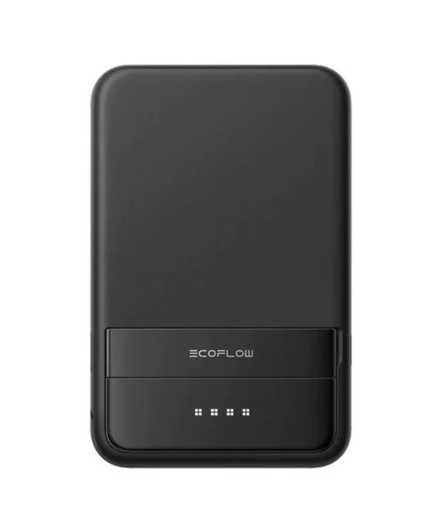 EcoFlow Rapid MagSafe Power Bank 5000mAh 30W με Θύρα USB-C Μαύρο EF-RAPID5000-B-EU