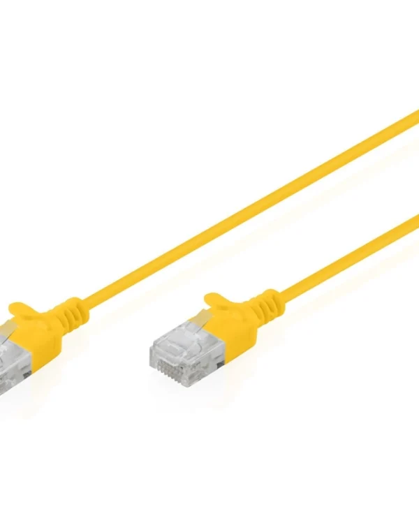 Digitus U/UTP Cat.6 (Gigabit) Καλώδιο Δικτύου Ethernet 3m Κίτρινο DK-1618-003S-Y