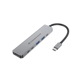 Conceptronic USB-C Docking Station με HDMI 4K PD Γκρι (DONN33G)