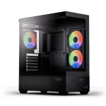 Aerocool P500D Digi-G-BK-v1 Gaming Midi Tower Κουτί Υπολογιστή με Πλαϊνό Παράθυρο Μαύρο ACCM-PN07033.11 - Image 2
