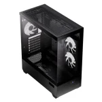 Aerocool P500D Digi-G-BK-v1 Gaming Midi Tower Κουτί Υπολογιστή με Πλαϊνό Παράθυρο Μαύρο ACCM-PN07033.11 - Image 4