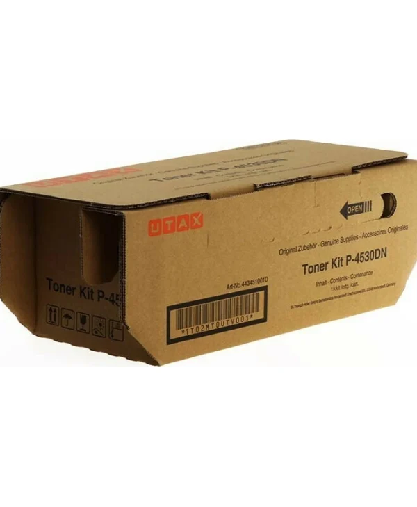 Utax P-4530DN Γνήσιο Toner Laser Εκτυπωτή Μαύρο 15500 Σελίδων (4434510010)