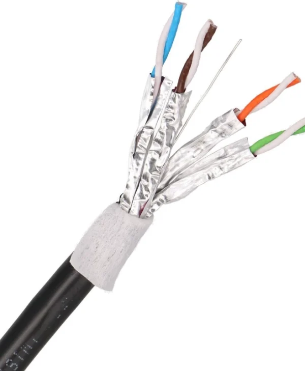 Extralink F/FTP Cat.6a (Gigabit) Καλώδιο Δικτύου Ethernet εξωτερικού χώρου 305m EX.96587