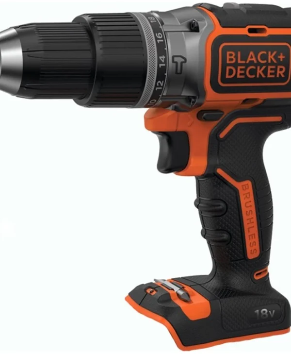 Black & Decker -XJ Κρουστικό Δραπανοκατσάβιδο Μπαταρίας Solo Brushless 18V BL188N-XJ