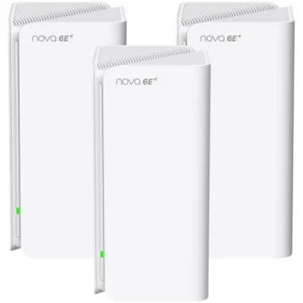Tenda MX21 Pro WiFi Mesh Network Access Point Wi‑Fi 6 Dual Band (2.4 & 5GHz) σε Τριπλό Kit Λευκό MX21 Pro(3-pack)