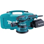 Makita Έκκεντρο Τριβείο 123mm Ρεύματος 300W με Ρύθμιση Ταχύτητας και με Σύστημα Αναρρόφησης BO5041K
