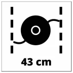Einhell Χορτοκοπτικό Ώμου / Χειρός Μπαταρίας 18V 3411345 - Image 6