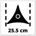Einhell Χορτοκοπτικό Ώμου / Χειρός Μπαταρίας 18V 3411345 - Image 10