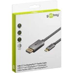 Goobay Braided USB 3.1 Cable USB-C male - DisplayPort Μαύρο 1m 75707 - Image 2