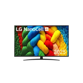 LG Smart Τηλεόραση 65" 4K UHD LED NanoCell AI NANO81 HDR (2025) 65NANO81A3A