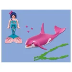 Playmobil Γοργόνα με Φάλαινα-Όρκα για 4 ετών 72106 - Image 4