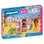 Playmobil Barbie Ντουζ και Αλλαξιέρα Παραλίας για 4 ετών 72124