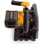 Dewalt Βυθιζόμενο Δισκοπρίονο 54V 2x6Ah με Ρύθμιση Ταχύτητας και με Σύστημα Αναρρόφησης DCS520T2R-QW - Image 6