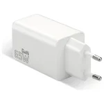 everActive Φορτιστής Χωρίς Καλώδιο GaN με Θύρα USB-A και 2 Θύρες USB-C 65W Power Delivery / Quick Charge 4+ Λευκός (SC-655Q) - Image 3