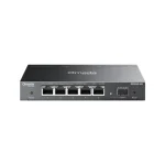 TP-LINK ES206X-M2 Managed L2 PoE Switch με 5 Θύρες Ethernet και 1 SFP Θύρα