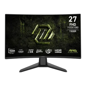MSI MAG 274CF X24 VA HDR Monitor 27" FHD 1920x1080 240Hz με Χρόνο Απόκρισης 0.5ms GTG