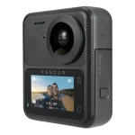 Kandao QooCam 3 Action Camera 5K Λήψης 360° Υποβρύχια με Οθόνη Αφής 1.9" και Wi-Fi Μαύρη QCM0301 - Image 4