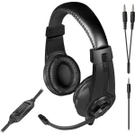 SpeedLink Legatos Over Ear Gaming Headset με σύνδεση 3.5mm for Nintendo Switch / PC / PS4 / PS5 / XBOX SL-860014-BK