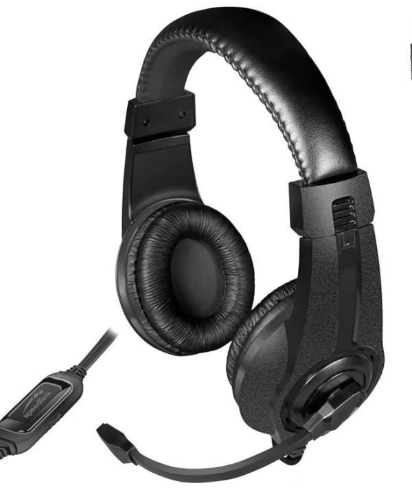 SpeedLink Legatos Over Ear Gaming Headset με σύνδεση 3.5mm for Nintendo Switch / PC / PS4 / PS5 / XBOX SL-860014-BK