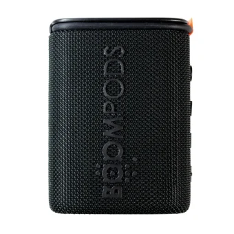 Boompods Beachboom BEABLK Αδιάβροχο Ηχείο Bluetooth 5W με Διάρκεια Μπαταρίας έως 5 ώρες Ocean Black