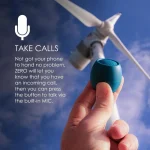 Boompods Zero Ocean Ηχείο Bluetooth 3W με Διάρκεια Μπαταρίας έως 5 ώρες Tide Blue ZEXBLU - Image 5